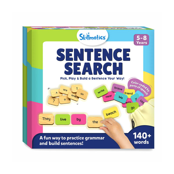 Sentence Search | Sentence Building Activity (ages 5-8)