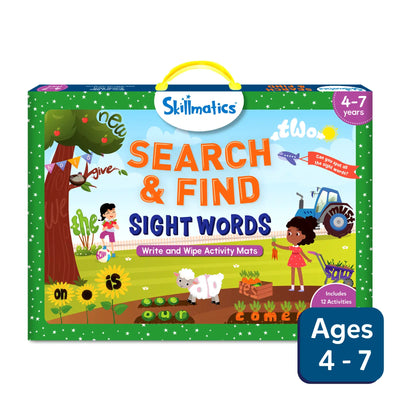 Search & Find Sight Words | Reusable Activity Mats (ages 3-6)