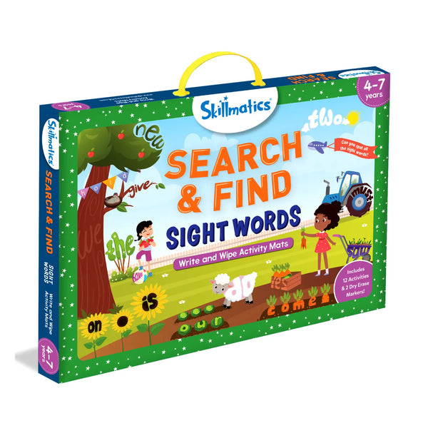 Search & Find Sight Words | Reusable Activity Mats (ages 3-6)