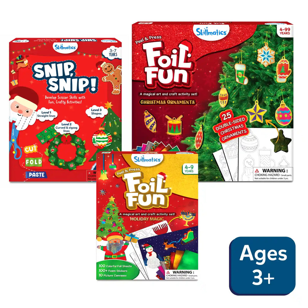 The Ultimate Holiday Art Bundle (ages 3+)