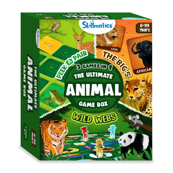 The Ultimate Animal Game Box | Family Friendly Games (ages 6+)