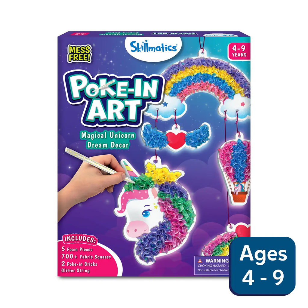 Poke-in Art: Magical Unicorn Dream Decor | No Mess Art for Kids (ages 4-9)