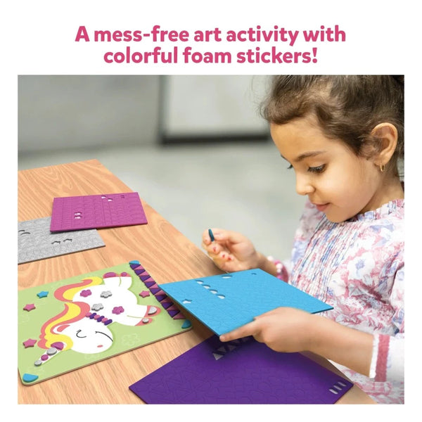 Fun with Foam: Unicorn & Princesses | No Mess Sticker Art (ages 3-7)