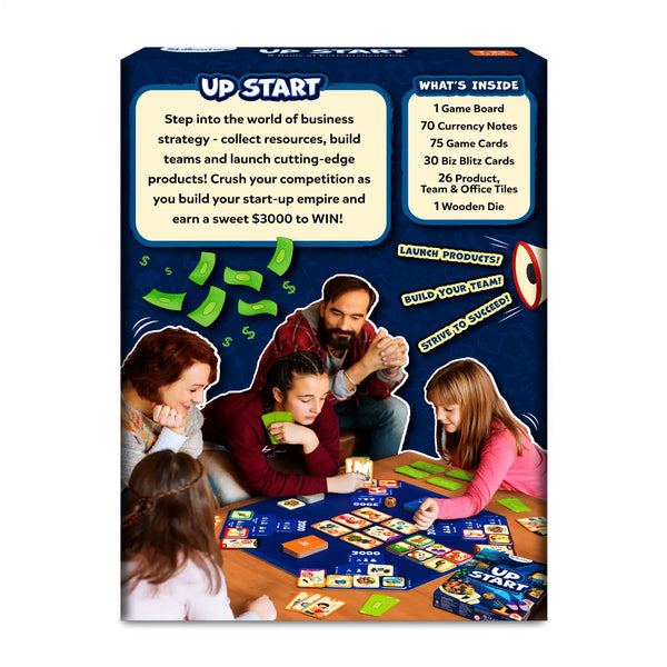 Up Start | Entrepreneurship and Business Strategy Game (Ages 7+)