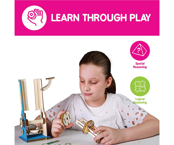 Buildables Compound Microscope | STEM Construction Toys (ages 8+)