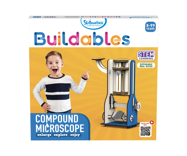 Buildables Compound Microscope | STEM Construction Toys (ages 8+)