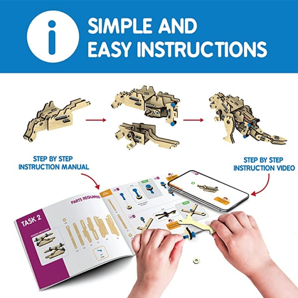 Buildables Dinosaur x Robot | STEM construction toys (ages 10+)