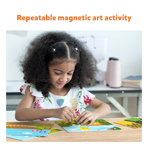 Dot It with Magnets - Combo | Repeatable Magnetic Art Activity (ages 3-7)