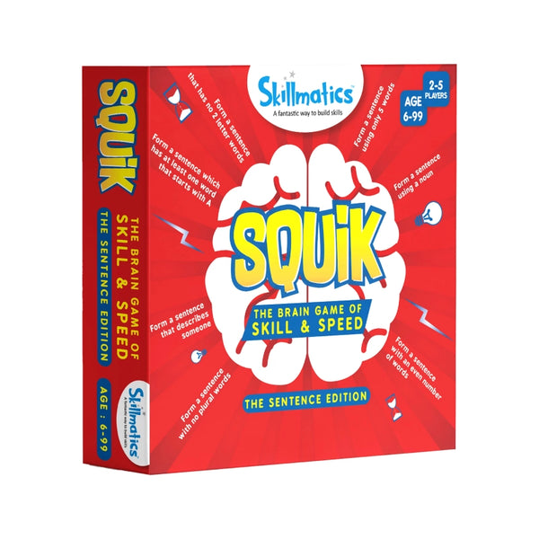 SQUIK – Sentence Edition | Exciting Strategy Game (ages 6+)